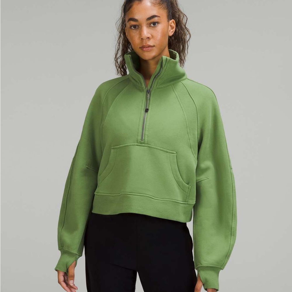 Lululemon Scuba Oversized Funnel Neck Half Zip sweatshirt quarter zip